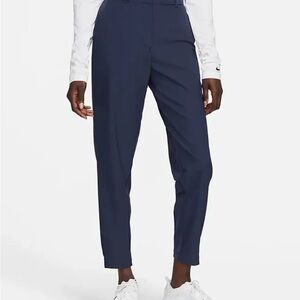 LAST CHANCE! Donating Tomorrow! Navy Blue Ankle-Length Tailored Pants